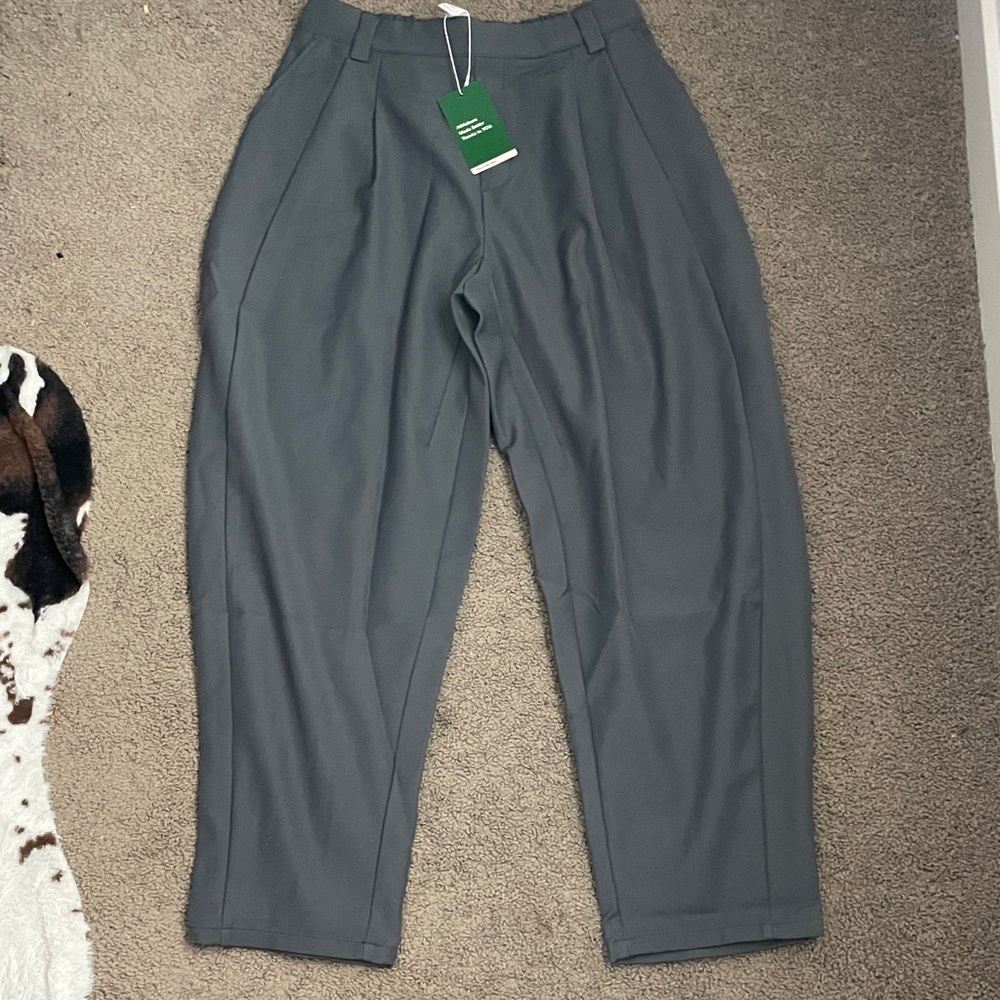HALARA Men's Charcoal Dress Pants